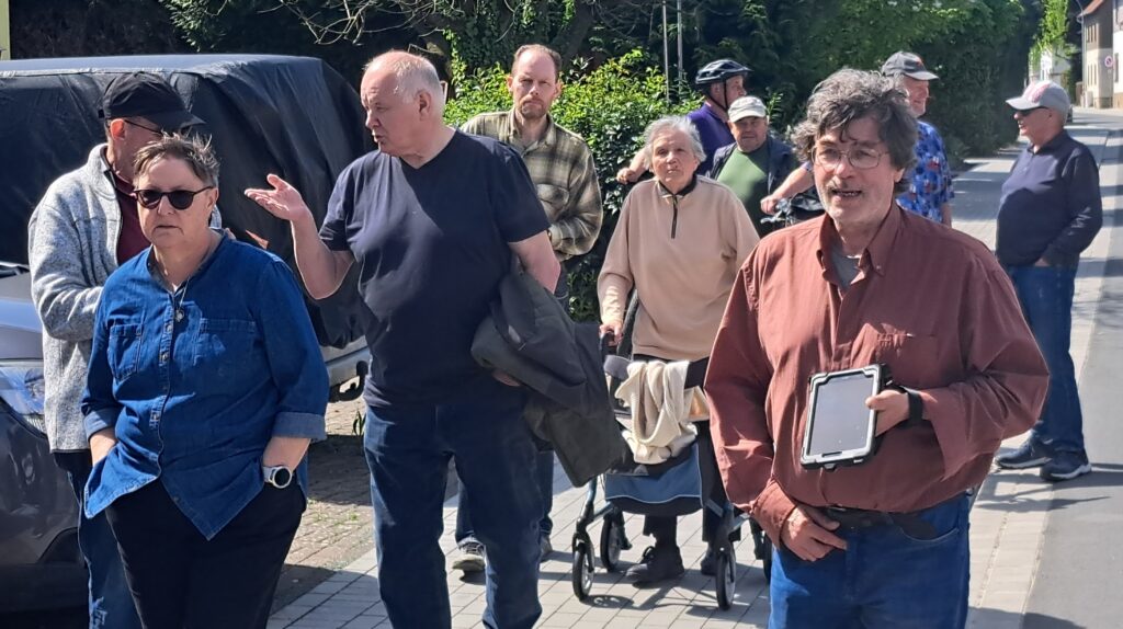 Rodheimer Bürger im Gespräch mit den Mandatsträgern der FWG.